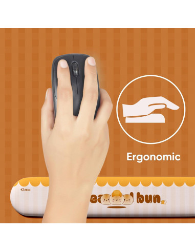 Reposamuñecas Ergonómico MONSGEEK 108 de Espuma PU Antideslizante