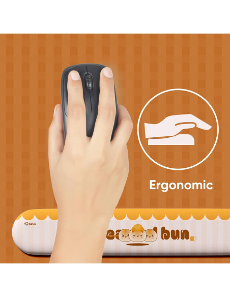 Reposamuñecas Ergonómico MONSGEEK 108 de Espuma PU Antideslizante