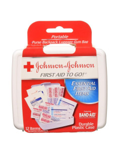Kit de Primeros Auxilios Johnson & Johnson 12 Artículos