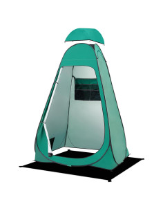 Carpa de Ducha Plegable BRIAN & DANY 120x120x190 cm Verde