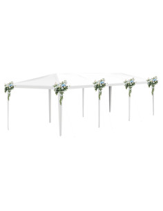 Carpa Blanca 10x9m Susici Impermeable para Eventos y Fiestas