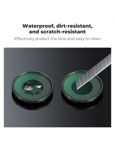 Filtro de Difusión Negra 1/4 K&F Concept para DJI Osmo Action 5 Pro