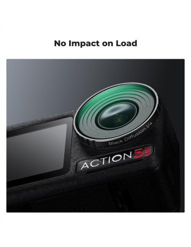 Filtro de Difusión Negra 1/4 K&F Concept para DJI Osmo Action 5 Pro