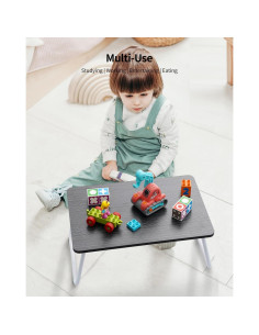 Escritorio Plegable FISYOD para Laptop Negro 29.5x44.5cm 2