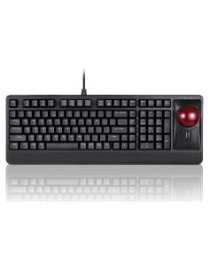 Teclado Mecánico Perixx PERIBOARD-522 con Trackball 55mm