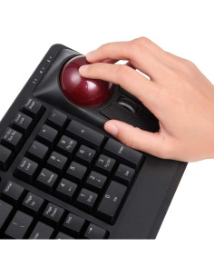 Teclado Mecánico Perixx PERIBOARD-522 con Trackball 55mm 2