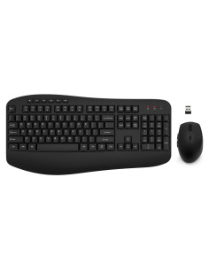 Combo Teclado y Ratón Inalámbrico EDJO Grande con Reposamanos