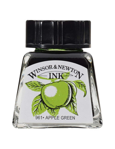 Tinta de Dibujo Winsor & Newton 14ml Verde Manzana