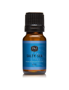 Aceite de fragancia P&J Trading Mar Salado 10ml - Aromas para Velas y Jabones