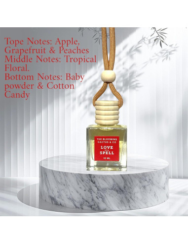 Ambientadores de coche The Blooming Cactus 8 ml Hechos a Mano