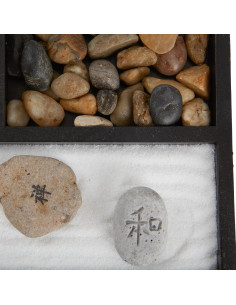 Kit de Jardín Zen Decorativo Zingz & Thingz de Madera 17.78 cm 2