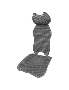 Juego de Fundas de Asiento de Coche D & K Exclusives Zen Drift Gris