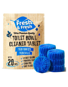 Limpiador de Inodoro Fresh & Fresh - 15 Tabletas Efectivas