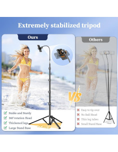 Trípode Flexible Victiv P70-35RG 223 cm con Control Remoto 2