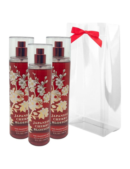 Conjunto de regalo spray fragancia japonesa Bath & Body Works 3 piezas