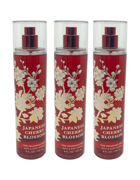 Conjunto de regalo spray fragancia japonesa Bath & Body Works 3 piezas