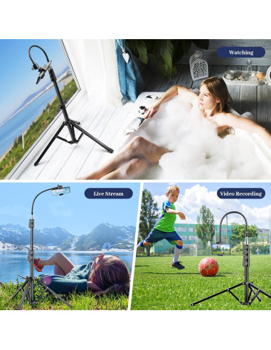 Trípode Flexible Victiv P70-35RG 223 cm con Control Remoto