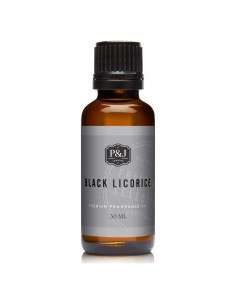 Aceite de fragancia P&J Trading 30ml - Regaliz Negro