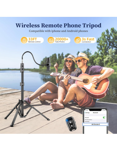 Trípode Flexible Victiv P70-35RG 223 cm con Control Remoto