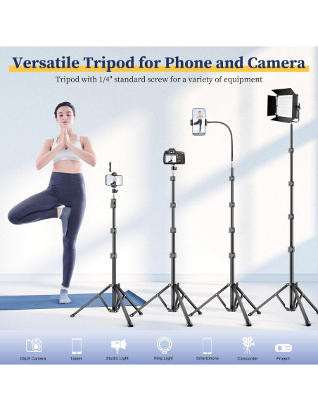 Trípode Flexible Victiv P70-35RG 223 cm con Control Remoto