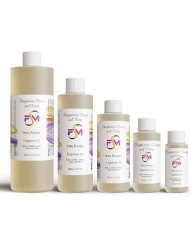 Aceite de Fragancia Corporal J & TC - 5ml Floral Polvoriento