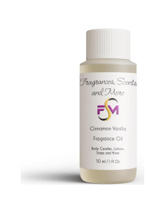 Aceite de Fragancia Canela y Vainilla J & TC 30ml