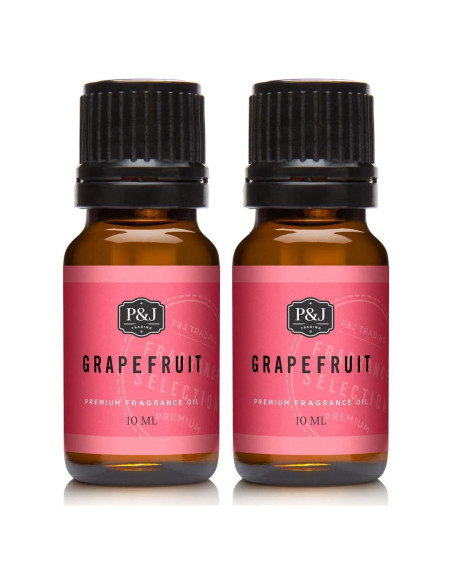 Aceite de Fragancia P&J Trading Pomelo 10ml 2pk - Aromas para Velas y Jabón Aceite de Fragancia P&J Trading Pomelo 10ml 2pk - Aromas para Velas y Jabón