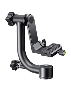 Cabezal de trípode panorámico K&F Concept 20kg 360 con liberación rápida