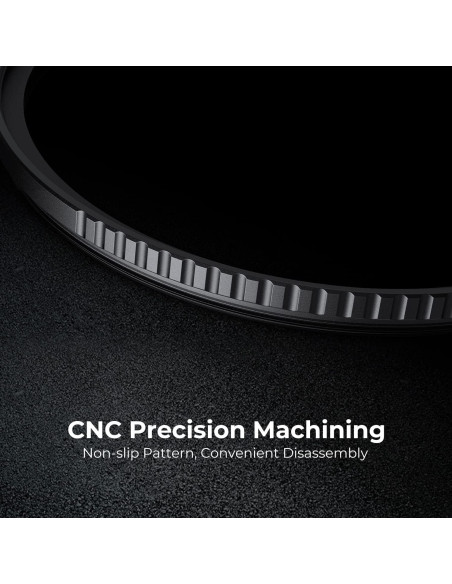 Filtro UV de Lente K&F Concept 58mm Ultra Delgado con Paño Filtro UV de Lente K&F Concept 58mm Ultra Delgado con Paño