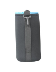 Bolsa de lente neopreno FotoTech Extra Grande negro y azul