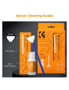 Kit de Limpieza de Sensor K&F Concept 24mm para Cámaras DSLR 2