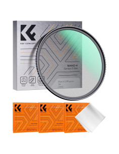 Filtro de Difusión Negra 1/4 K&F Concept 55mm para Fotografía