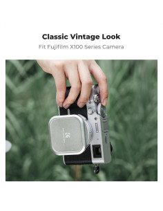 Capucha de Lente K&F Concept Metal Cuadrada para Fujifilm X100 2