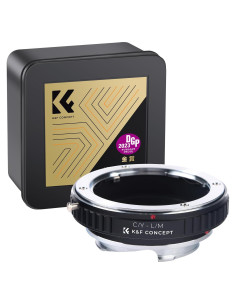 Adaptador de Montura K&F Concept Contax a Leica M - Alta Calidad