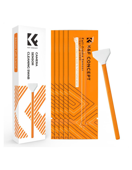 Bastones de Limpieza para Sensores K&F Concept 24mm - 20 Piezas