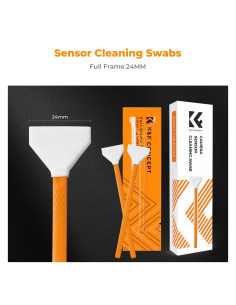 Bastones de Limpieza para Sensores K&F Concept 24mm - 20 Piezas 2