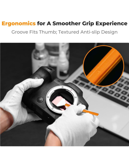 Bastones de Limpieza para Sensores K&F Concept 24mm - 20 Piezas