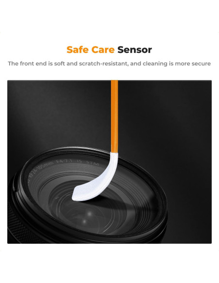 Bastones de Limpieza para Sensores K&F Concept 24mm - 20 Piezas