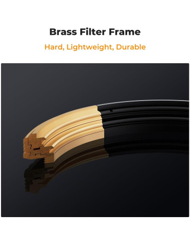 Filtro K&F Concept 77mm ND2-32 y CPL 2 en 1 para cámara