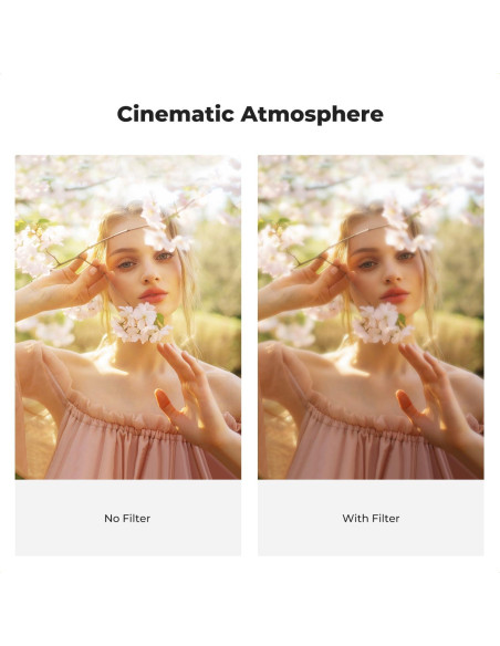Filtro de Difusión Negra y ND Variable K&F Concept 82mm Filtro de Difusión Negra y ND Variable K&F Concept 82mm
