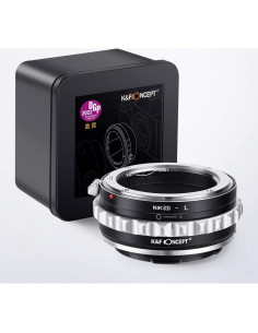 Adaptador de Montura de Lente K&F Concept Nikon F a L 2