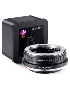Adaptador de Montura K&F Concept QBM-EOS R para Lentes Rollei