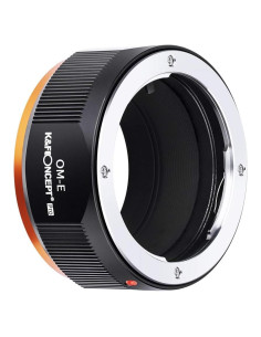 Adaptador de Montura K&F Concept OM-E para Lentes Olympus a Sony E