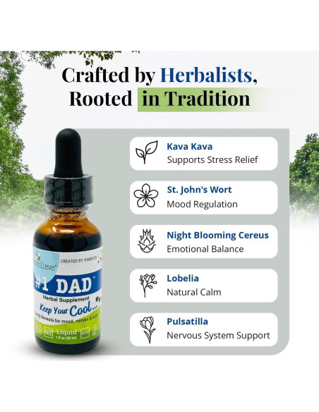 Suplemento Herbal Anna & Eve PAPÁ - Apoyo al Estado de Ánimo