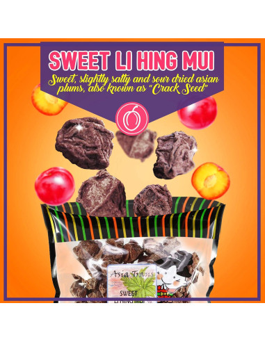 Ciruelas Li Hing Mui Asia Trans 184 g - Dulces Hawaianos