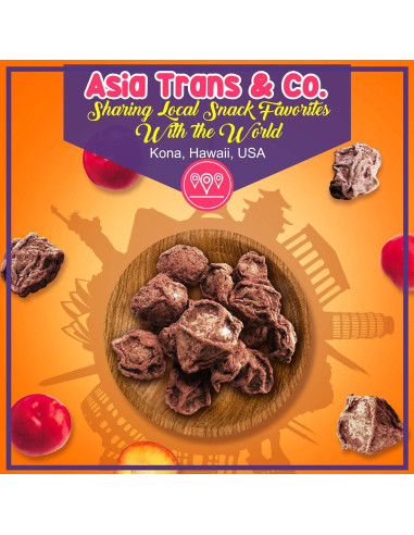 Ciruelas Li Hing Mui Asia Trans 184 g - Dulces Hawaianos
