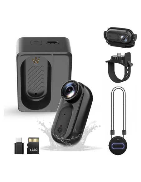 Mini Cámara Corporal Catchallway VD02 128GB Impermeable IPX7 Mini Cámara Corporal Catchallway VD02 128GB Impermeable IPX7