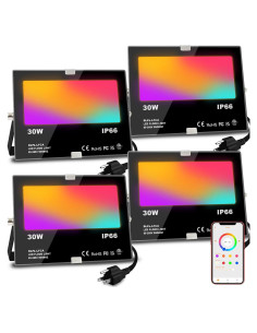 Luz de Inundación LED 30W MELPO RGB Control APP 3000LM