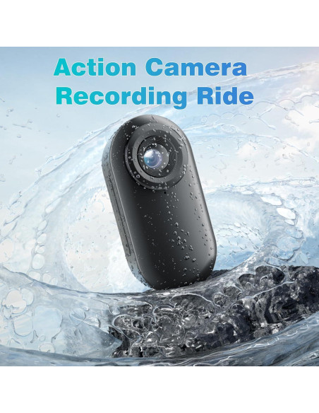 Mini Cámara de Acción 1080P 64GB 7JI Impermeable Portátil