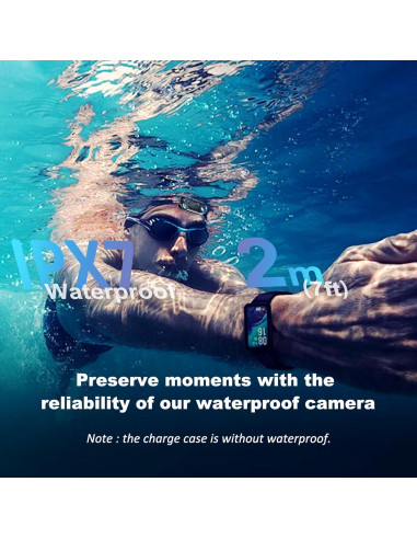 Mini Cámara Corporal Catchallway VD02 128GB Impermeable IPX7